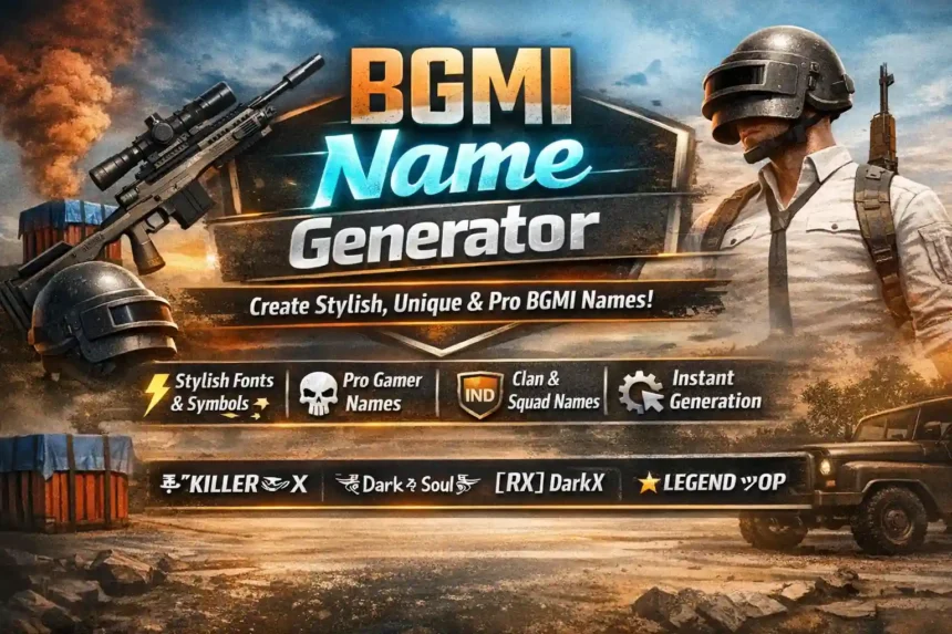 BGMI Name Generator