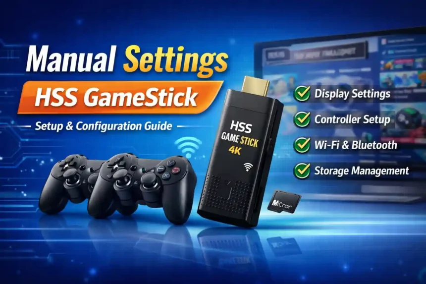 Manual Settings HSS GameStick