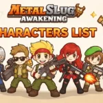 Metal Slug Awakening Characters List